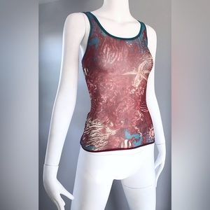 IN SEARCH OF Jean Paul gaultier sea life print top